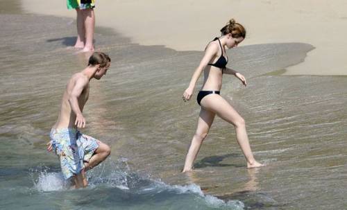 Emma Watson Jay in the Caribbean