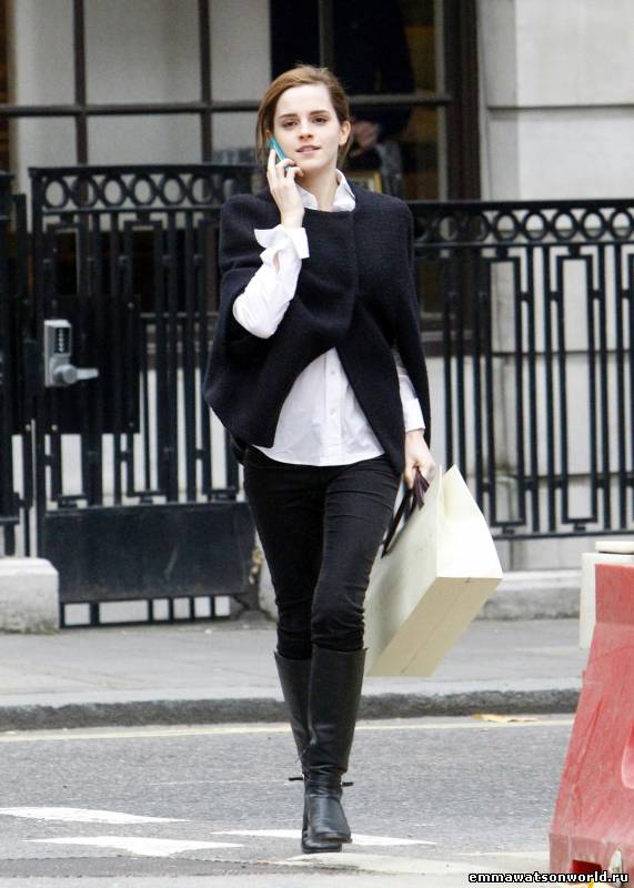 Emma Watson at London