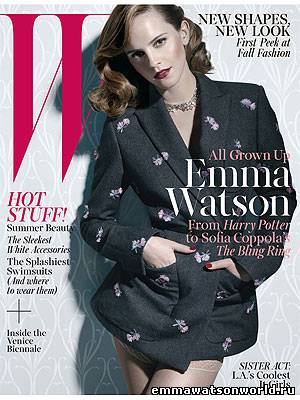 Эмма Уотсон официально выросла на обложке журнала 