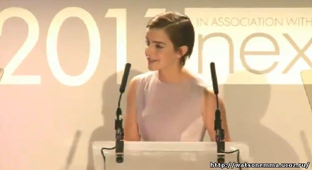 Emma Watson Video Elle Style Awards$