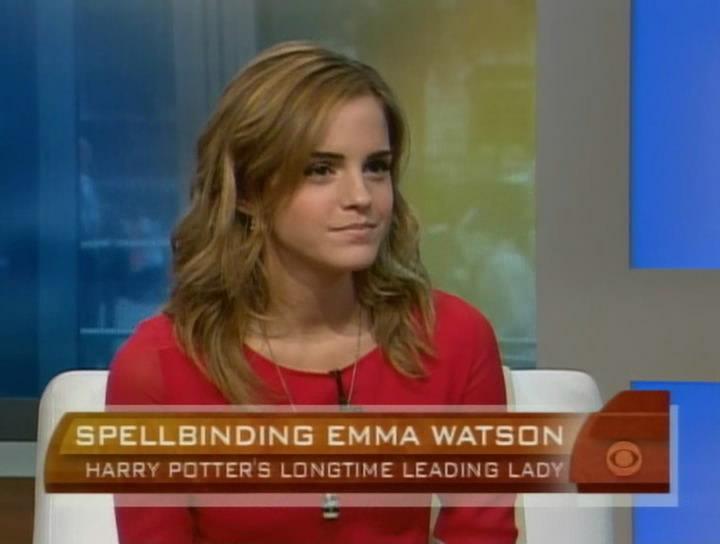Emma Watson The Early Show